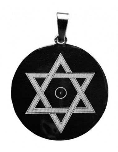 Seal of Solomon - steel pendant