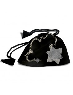 Pendulum Rock crystal Merkaba 2