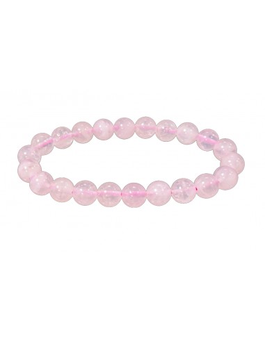 Braccialetto elastico Quarzo Rosa