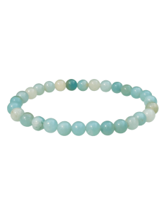 Braccialetto elastico Amazzonite