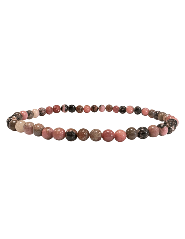 Braccialetto elastico Rodonite