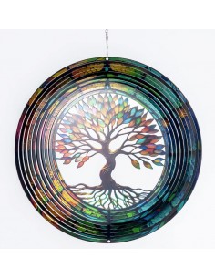 Albero della Vita colorato - Wind Spinner