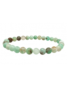 Chrysoprase gemstone bracelet