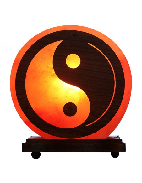 Lampada di Sale dell’Himalaya - Tao - Yin Yang