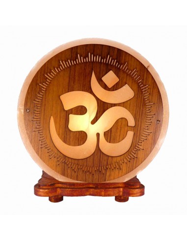 Lampada di Sale dell’Himalaya - OM