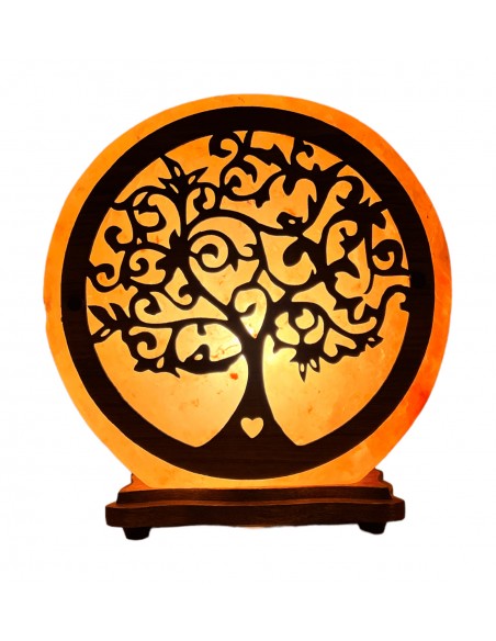 Lampada di Sale dell’Himalaya - Albero Melo