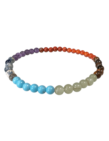 Bracelet 7 chakra elastic