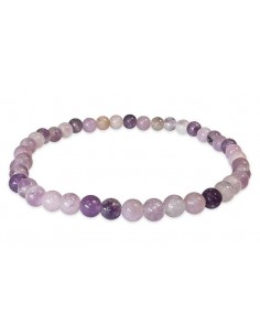 Lepidolite gemstone bracelet