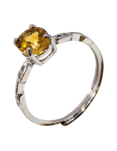 Ring with Citrine in 925...