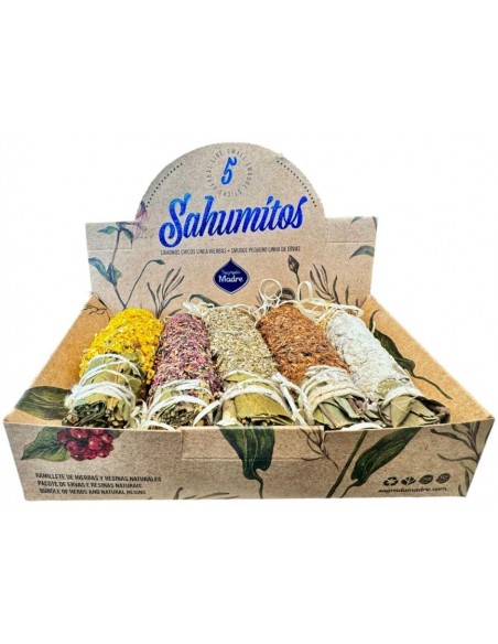 Smudges Fiori Aromatici - 5 Smudges - Sagrada Madre