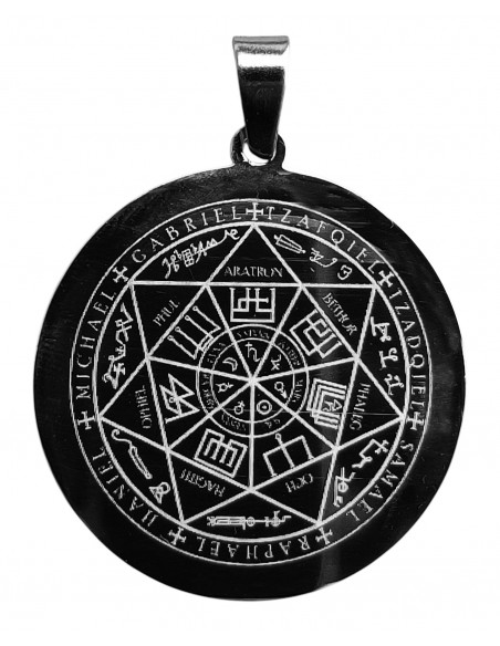 Ciondolo Sigillo dei 7 Arcangeli - ciondolo in acciaio