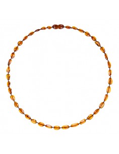 Cognac adult amber necklace 2