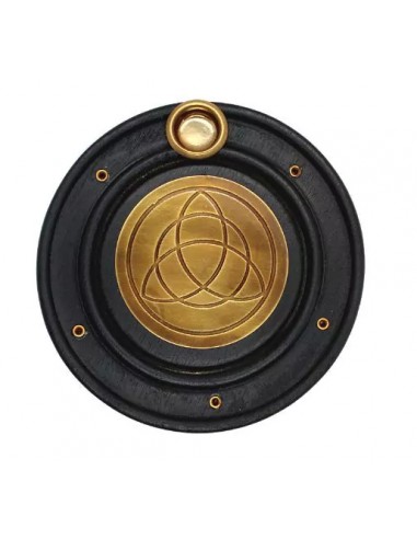 Brucia incensi e coni Triquetra