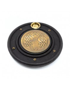 Brucia incensi e coni Dea e Fiore della Vita