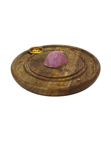 Brucia incensi e coni Quarzo Rosa