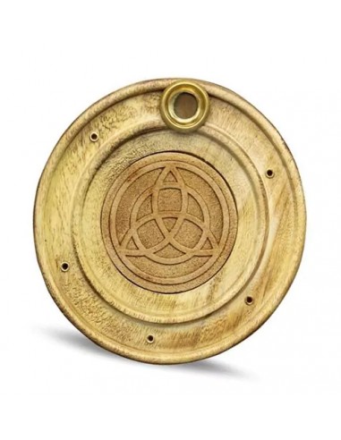 Incense burner sticks & cones Triquetra