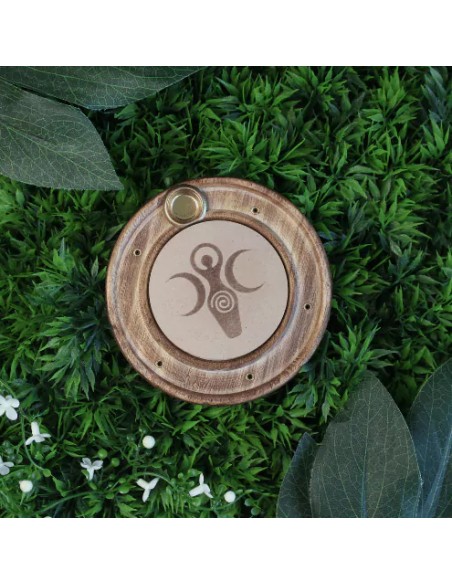 Brucia incensi e coni Fasi Lunari e spirale