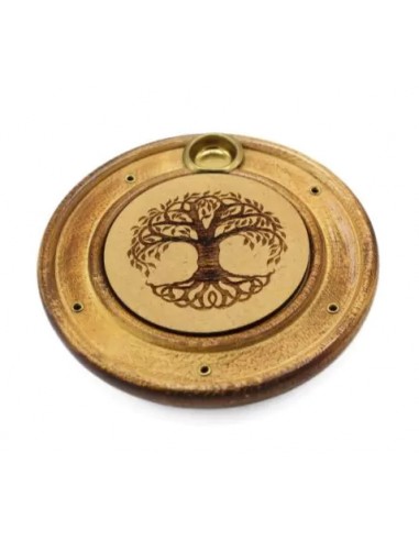 Incense burner sticks & cones Tree of...