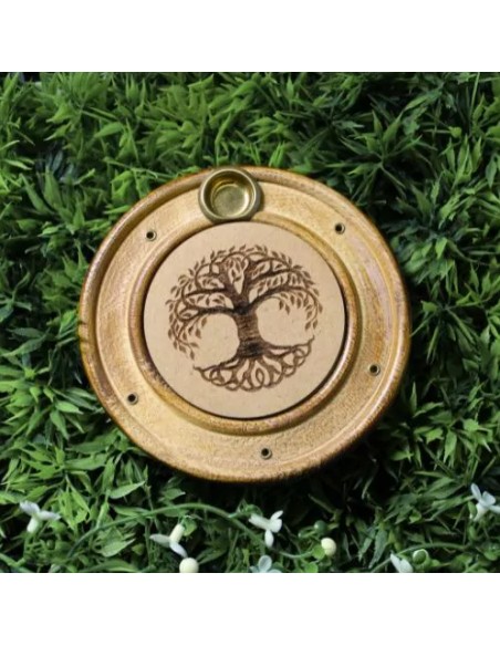 Brucia incensi e coni Albero della Vita