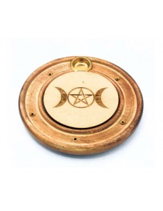 Brucia incensi e coni Fasi Lunari e pentagramma