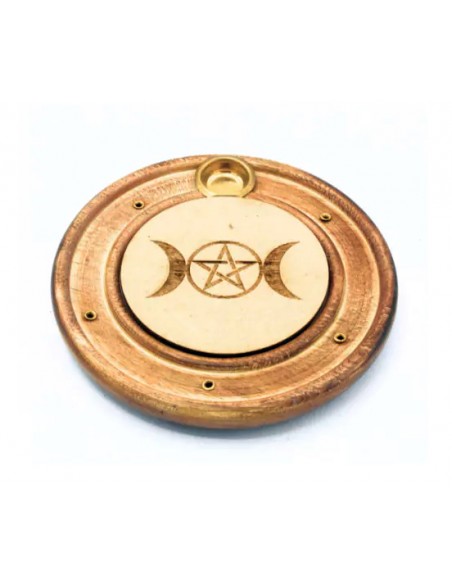 Brucia incensi e coni Fasi Lunari e pentagramma