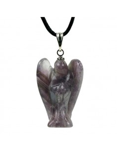 Amethyst Angel Pendant