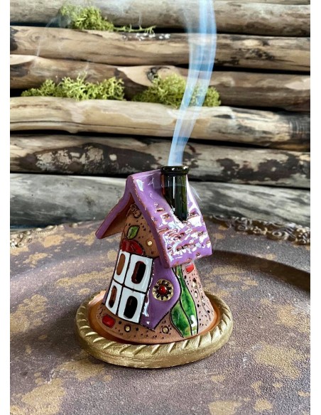 Casetta mod. C - diffusore di incenso a cono