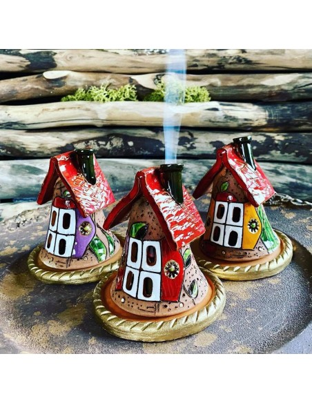 Casetta mod. C - diffusore di incenso a cono