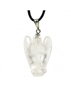 Angel pendant rock-crystal 2