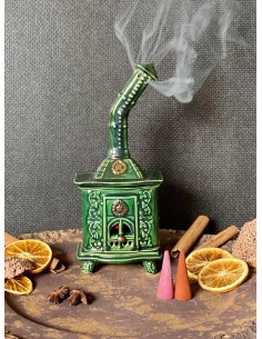 Stufetta grande mod. G - diffusore di incenso a cono 2