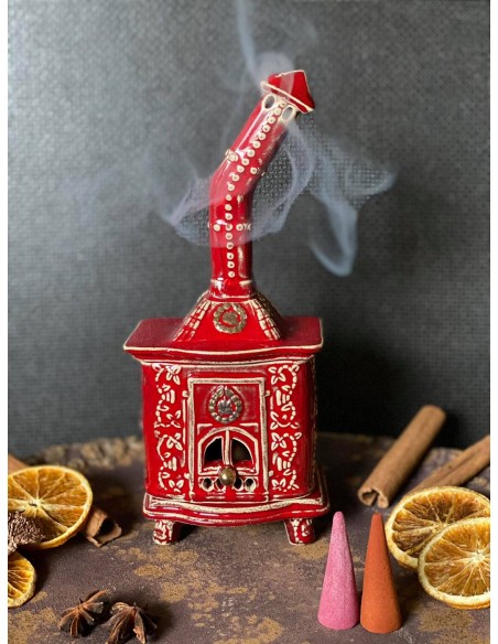 Stufetta grande mod. G - diffusore di incenso a cono