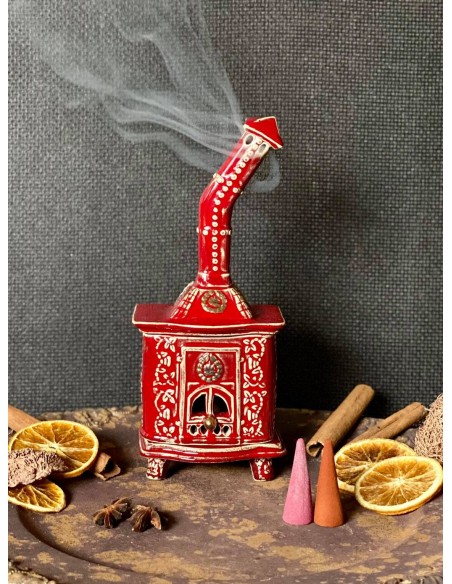 Stufetta grande mod. G - diffusore di incenso a cono