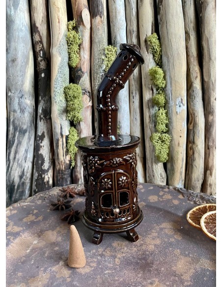 Stufetta media tonda mod. L - diffusore di incenso a cono