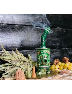 Stufetta media tonda mod. L - diffusore di incenso a cono 2