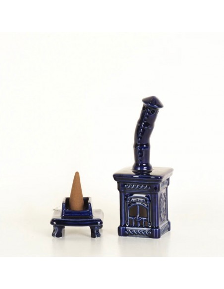 Stufetta piccola quadrata mod. M - diffusore di incenso a cono