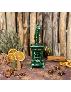 Stufetta piccola quadrata mod. M - diffusore di incenso a cono 2