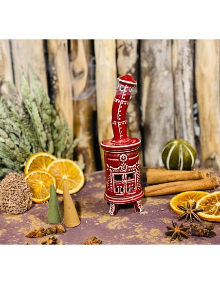 Stufetta piccola tonda mod. I - diffusore di incenso a cono