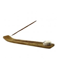 Brucia incensi in legno con Pietra di Luna