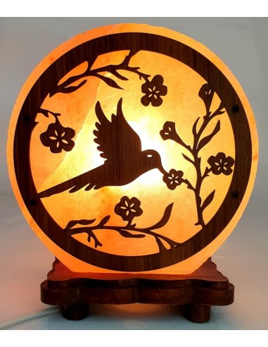 Himalayan Salt Lamp - Hummingbird