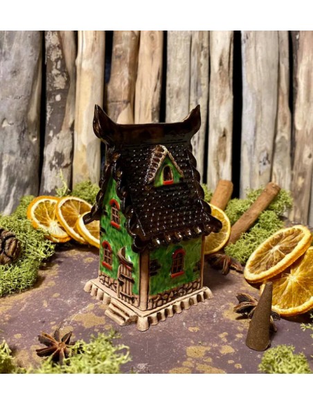 Casetta mod. B - diffusore di incenso a cono