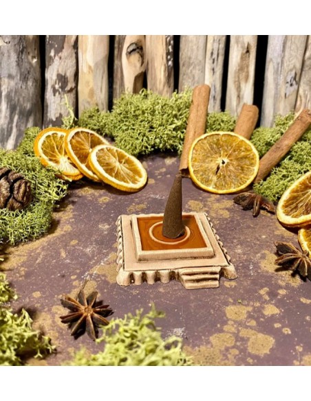 Casetta mod. B - diffusore di incenso a cono