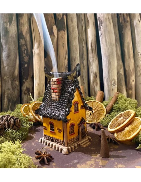 Casetta mod. B - diffusore di incenso a cono