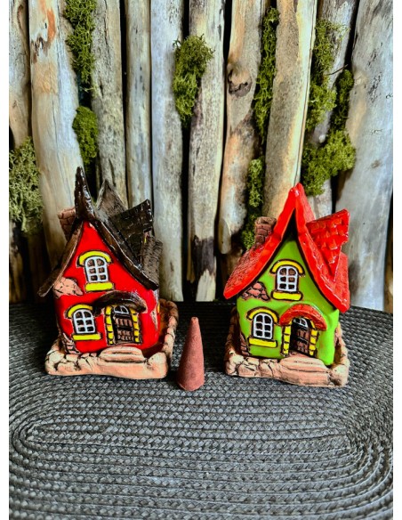 Casetta mod. X - diffusore di incenso a cono