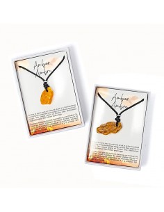 Amber gemstone pendant 2