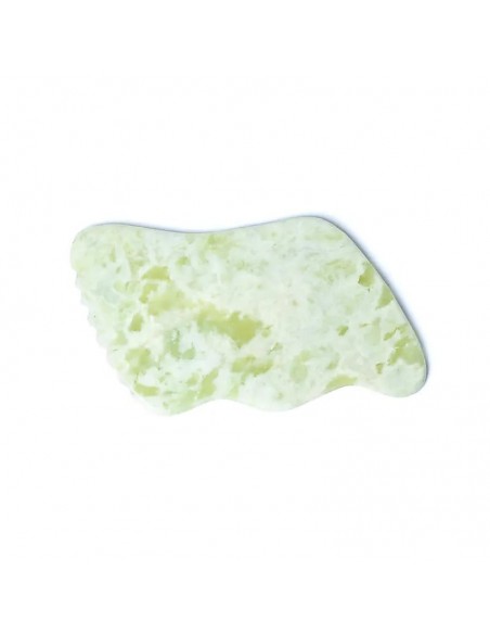 Pietra da massaggio a onda Gua sha in Giada Xinyi