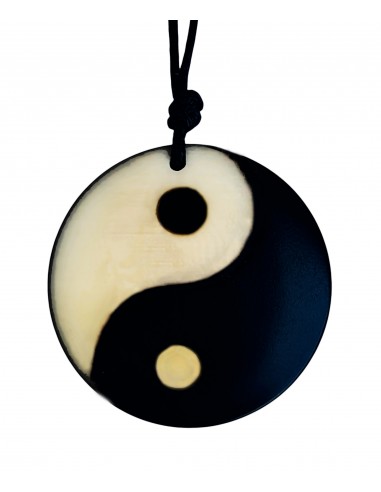 Tao Yin Yang - Equilibrio - Ciondolo in Avorio Vegetale