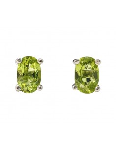 Earrings with AA Peridot